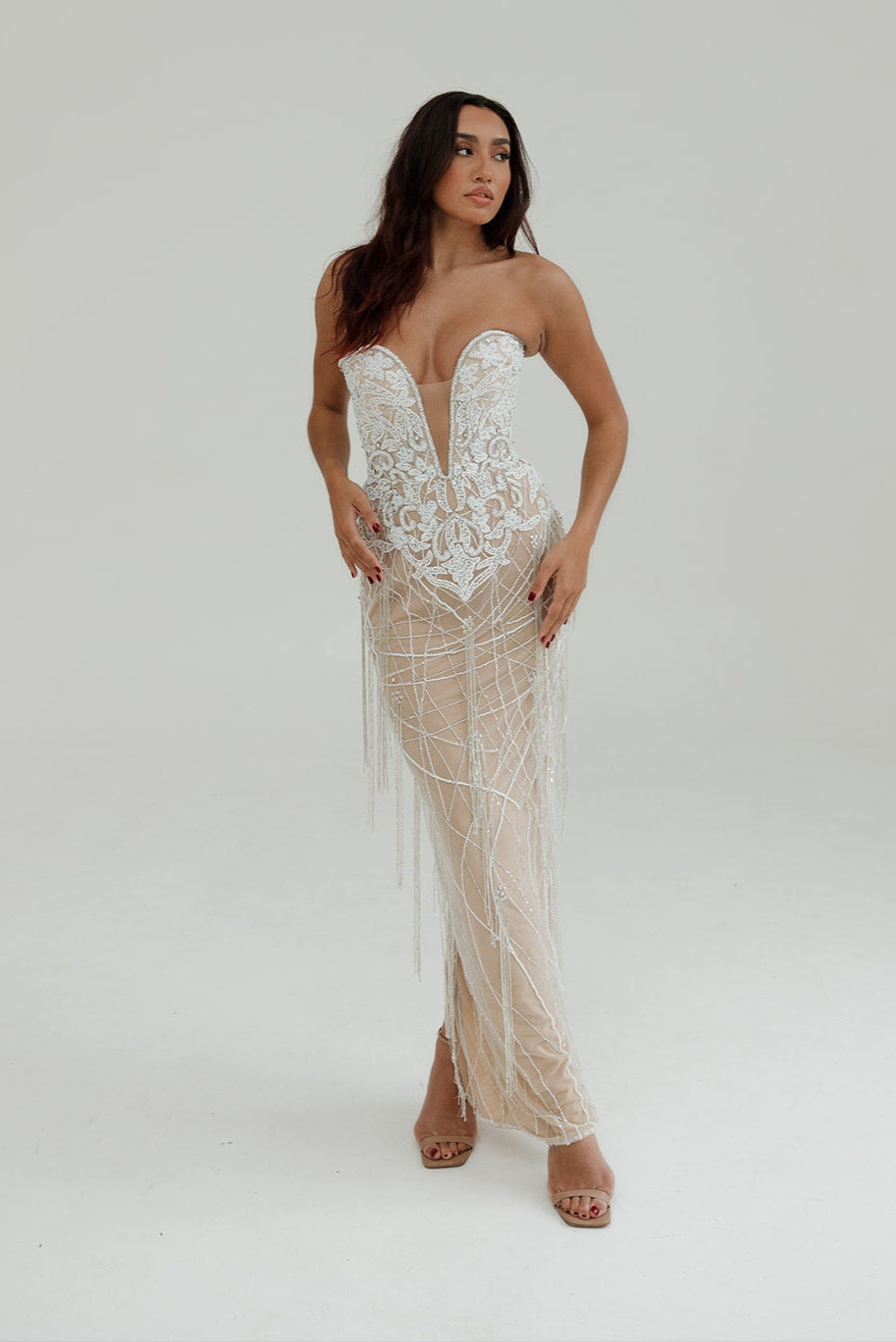 Kyla Diamond Elegance Corset Dress